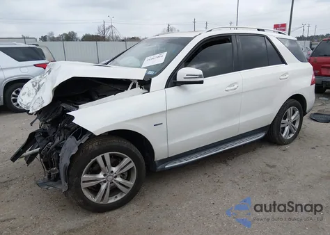 2012 Mercedes-Benz Ml 350 4Matic from USA, damaged, VIN 4JGDA5HB4CA062075